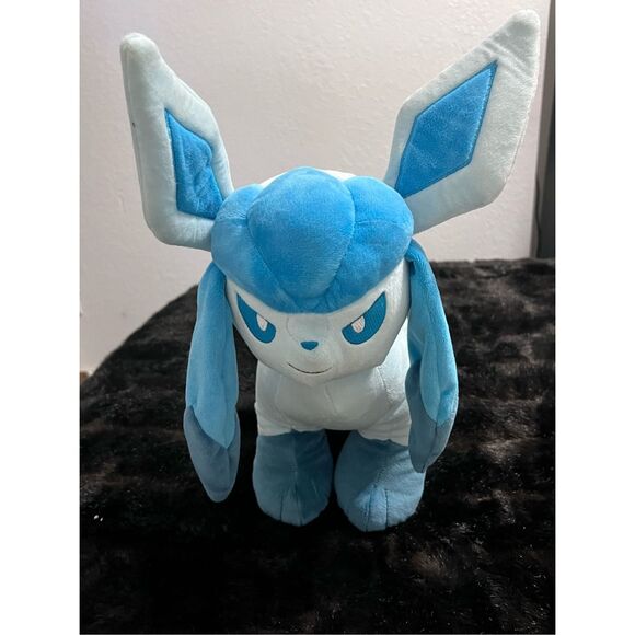Build a Bear Workshop Pokemon Glaceon Stuffed Animal Plush...
